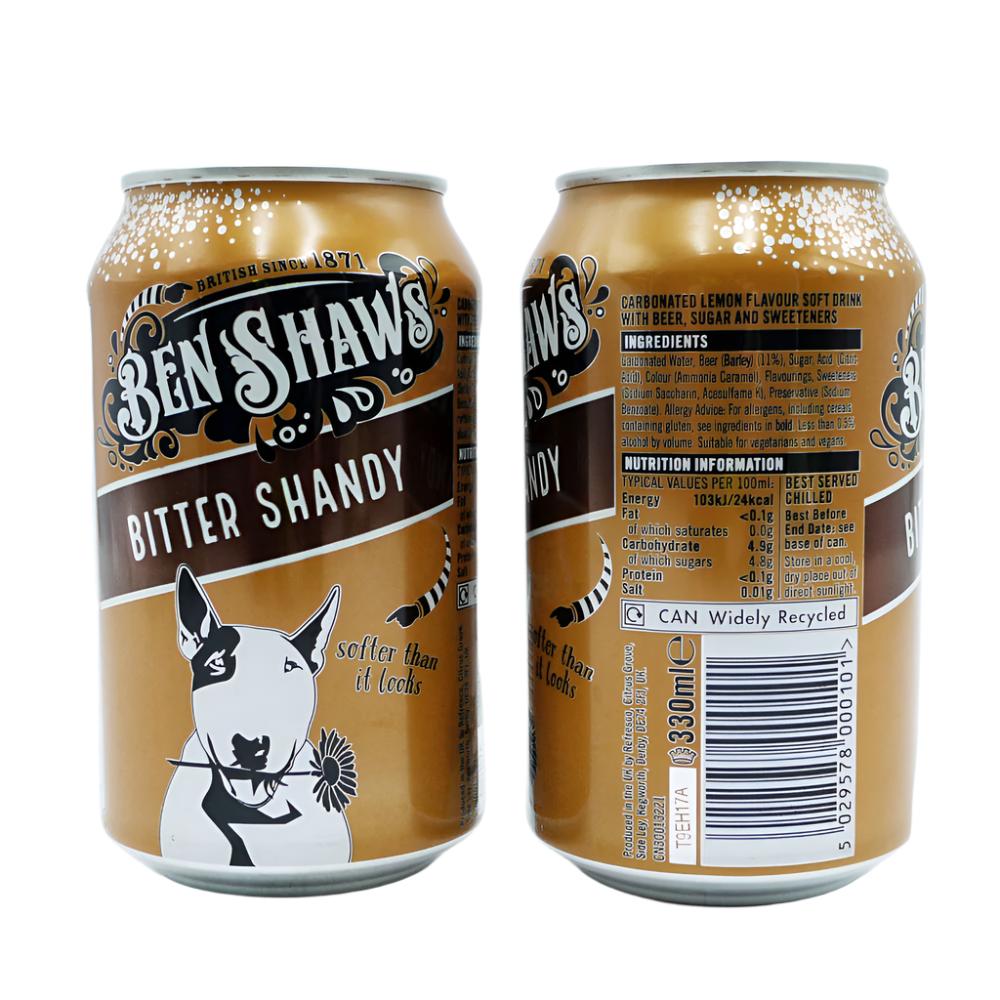 Ben Shaw Bitter Shandy Can 330ml | High Quality Beverage Product Online - Product Image Ben Shaw Bitter Shandy Can 330ml | High Quality Beverage Product Online - Product Image